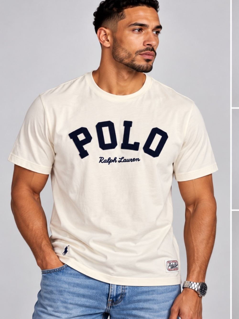 Cream Polo  Ralph  Lauren